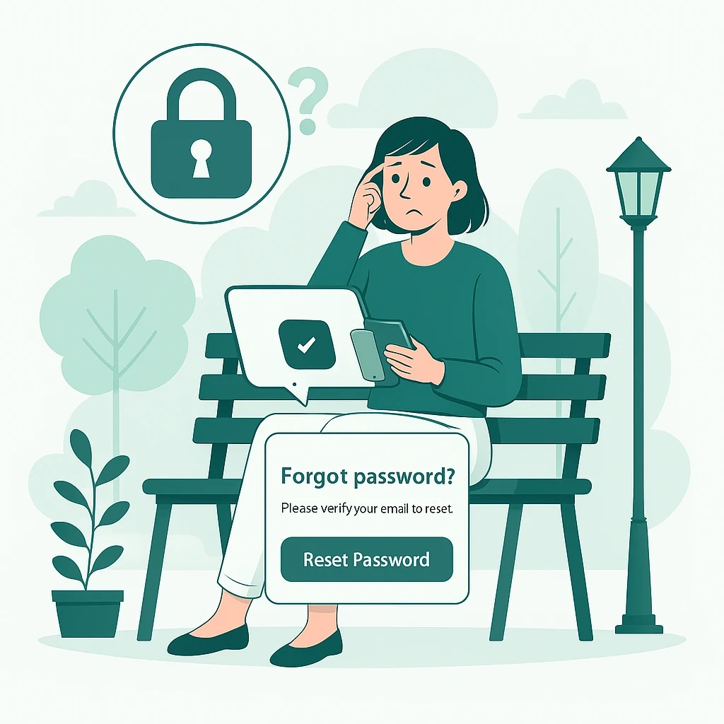 Forgot Password Page Image